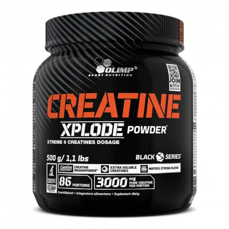 Olimp Creatine Xplode Powder, апельсиновий смак, 500 г: ціни та характеристики