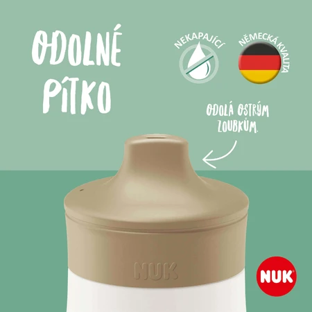 Nuk Plastic Mini-Me SIP пляшка зелена 300 мл: ціни та характеристики