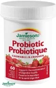 Jamieson Пробиотические сосательные таблетки со вкусом клубники тбл. 60 пастилок