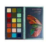 Набір тіней для макіяжу очей, Beauty Glazed, колір полум'я, B111