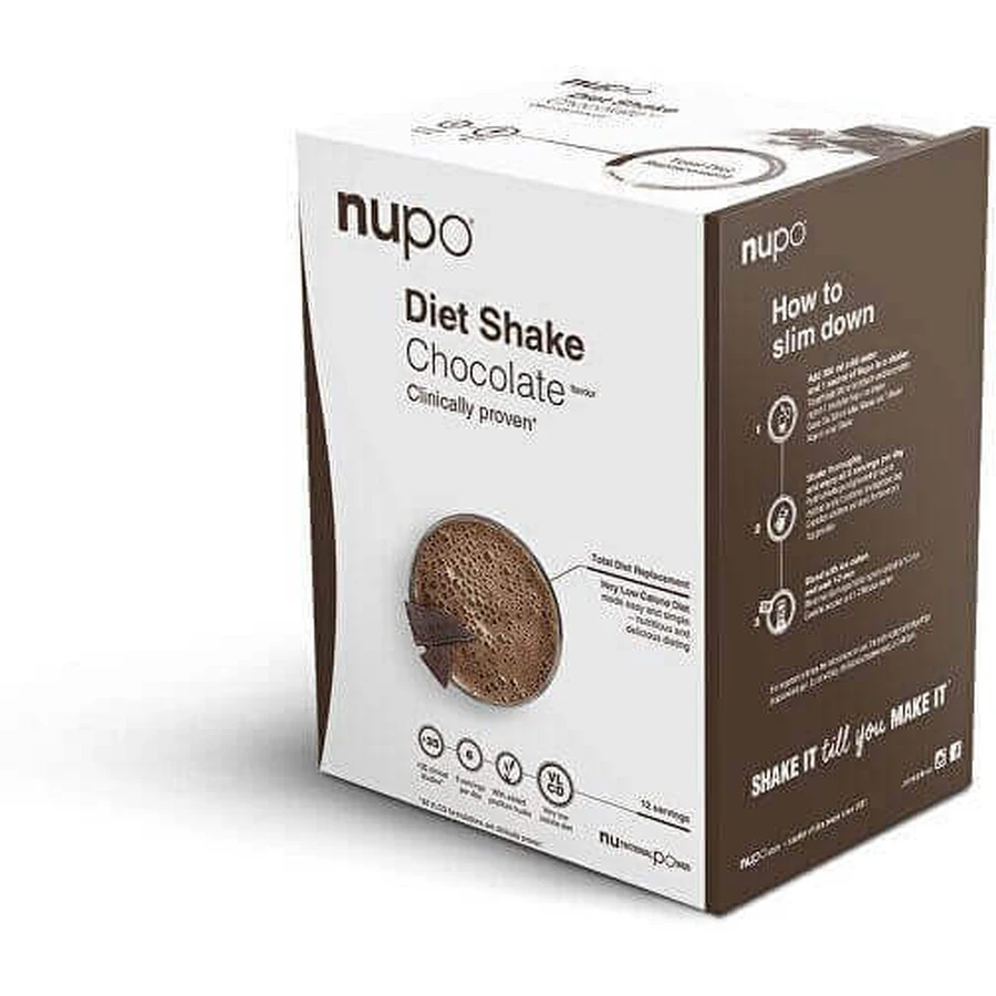 Порошок для приготовления диетического напитка Nupo Diet со вкусом шоколада 384 г: цены и характеристики
