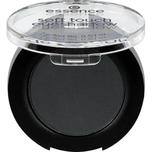 Essence Cosmetics Soft Touch Eyeshadow 06 Pitch Black, 2 г