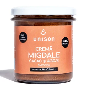 Мигдальний крем з какао та агавою, 300 г, Unison