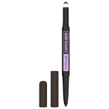 Maybelline Express Brow Satin Двусторонний карандаш для бровей 05 черно-коричневый, 0,71 г