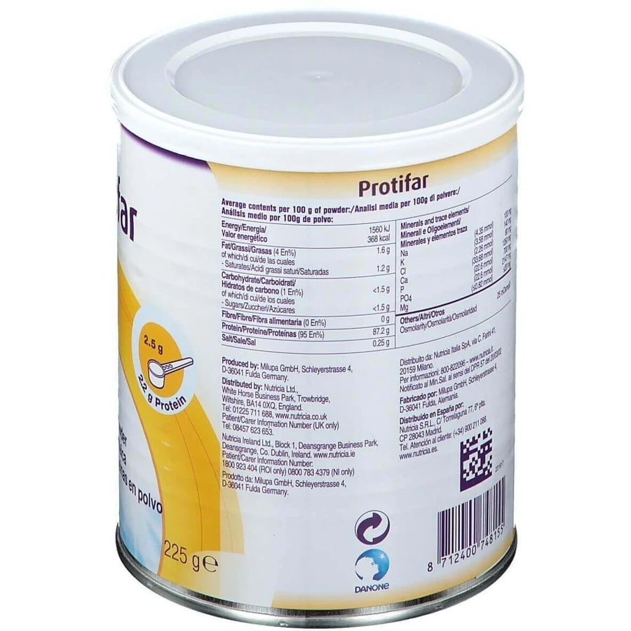 Protifar, 225 г, Nutricia: ціни та характеристики