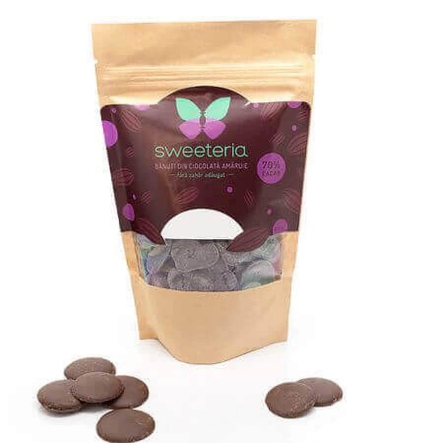 Гіркий шоколад, 250 гр, Sweeteria: ціни та характеристики