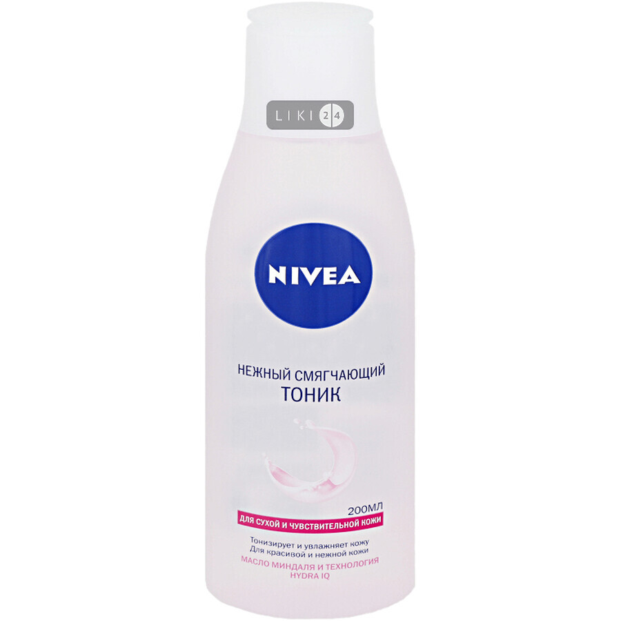 Тоник Nivea нежный смягчающий для сухой и чувствительной кожи 200 мл: цены и характеристики