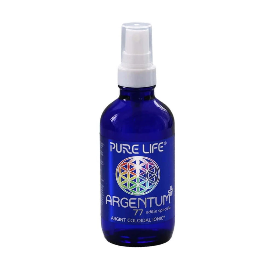 Іонне колоїдне срібло Pure Life ARGENTUM+ 77 ppm, 120 мл: ціни та характеристики