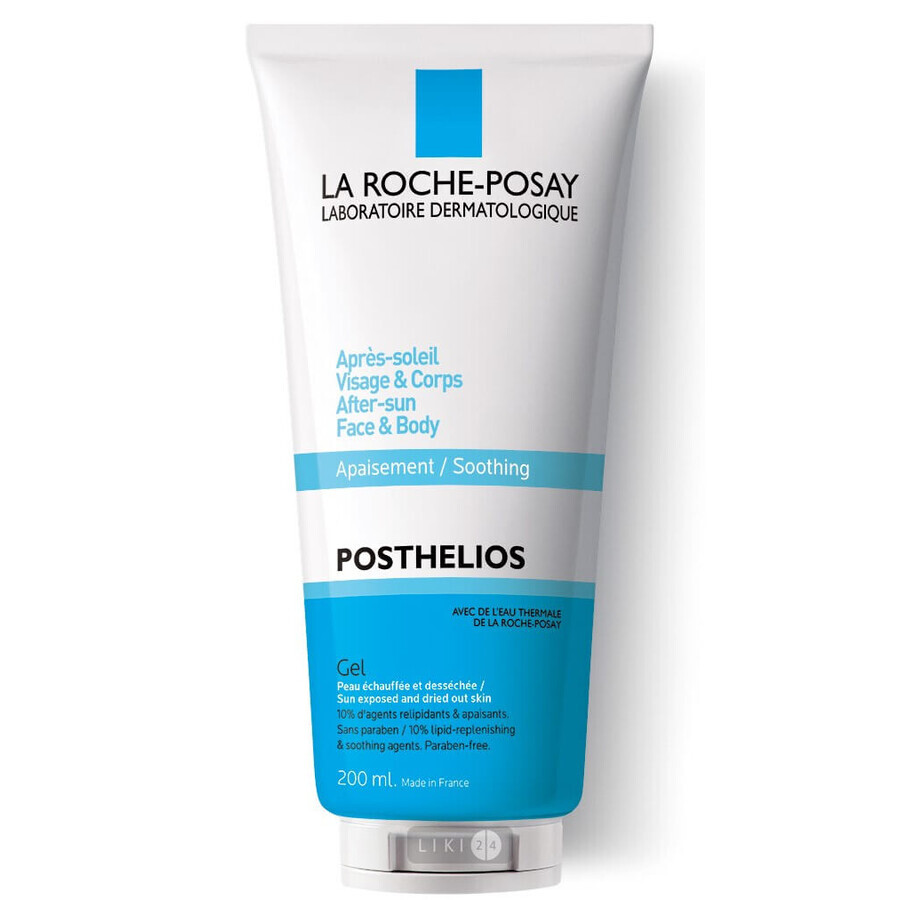Восстанавливающий крем La Roche-Posay Posthelios после пребывания на солнце для кожи лица и тела, 200 мл: цены и характеристики