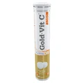 Olimp, Gold-Vit C, 1000 мг, лимонный вкус, 20 шипучих таблеток