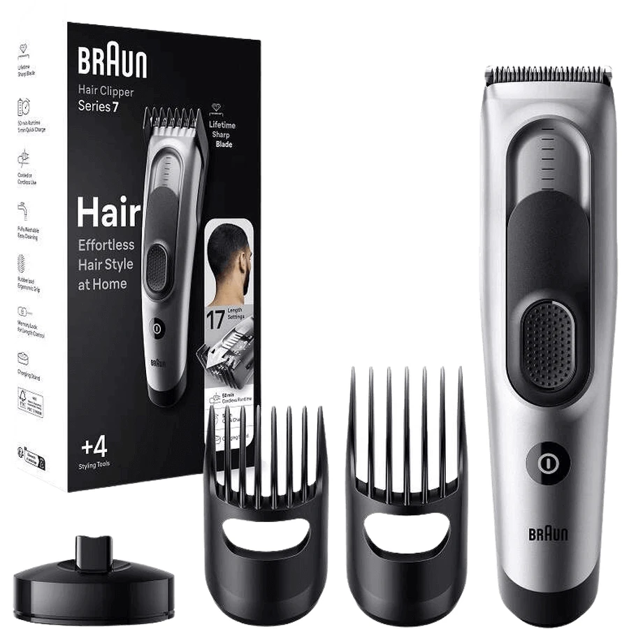 Braun Series 7 HC7390, Машинка для стрижки волосся для чоловіків: ціни та характеристики