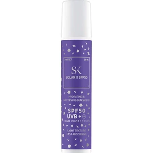 Флюїдний крем для обличчя з SPF 50 Solar II, 50 мл, Skintegra