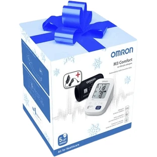 Тонометр Omron M3 Comfort Intelli плечовий + мережевий блок живлення
