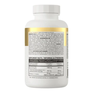 OstroVit DHA + витамин D3, 60 капсул