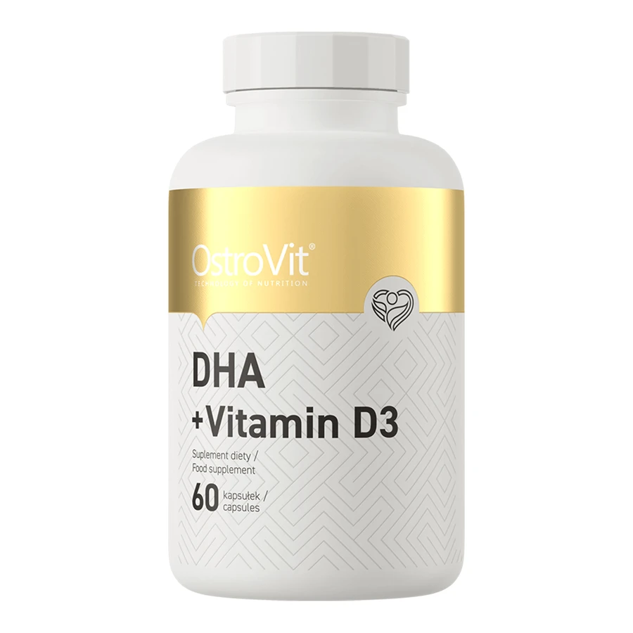 OstroVit DHA + витамин D3, 60 капсул: цены и характеристики