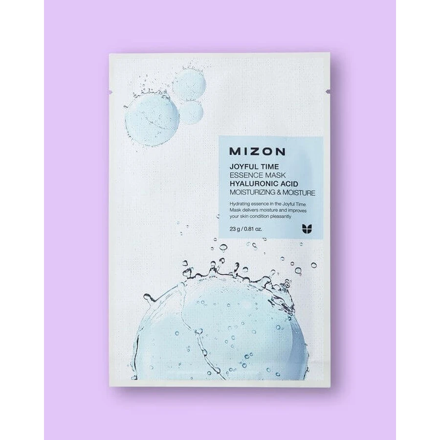 Mizon Joyful Time Есенціальна маска з гіалуроновою кислотою 23 г / 1 аркуш 1×23 г / 1 аркуш: ціни та характеристики