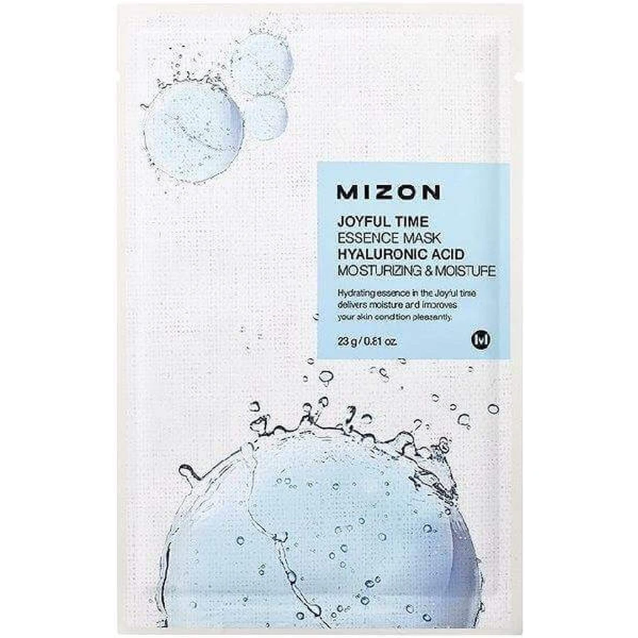 Mizon Joyful Time Есенціальна маска з гіалуроновою кислотою 23 г / 1 аркуш 1×23 г / 1 аркуш: ціни та характеристики