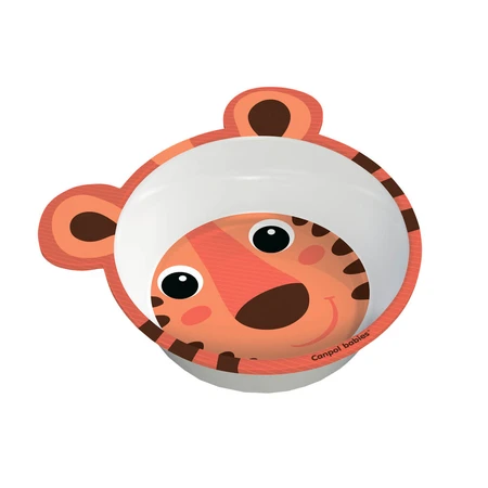 Тарелка Canpol Babies Hello Little 4/520 с ушками, из меламина: цены и характеристики
