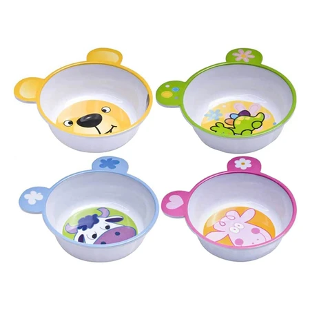 Тарелка Canpol Babies Hello Little 4/520 с ушками, из меламина: цены и характеристики