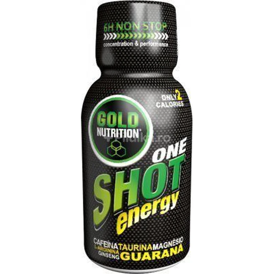 Одноразовий енергетик, 1 пляшка, Gold Nutrition: ціни та характеристики