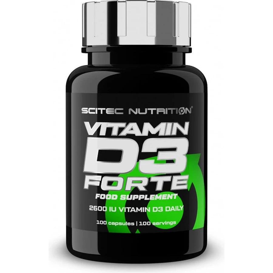 Scitec Nutrition Vitamin D3 Forte 1×100 cps, дієтична добавка: ціни та характеристики