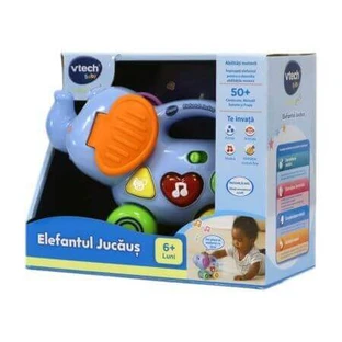 Игровой слоненок Учимся играя, +6 месяцев, Vtech