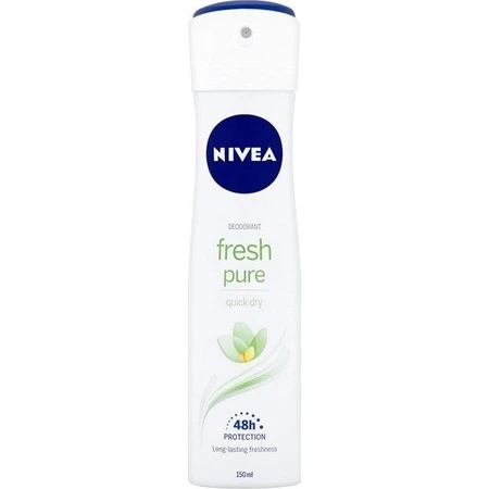 NIVEA Спрей Deo Fresh Pure 1×150 мл, дезодорант: ціни та характеристики