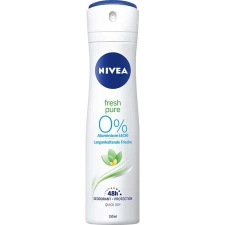 NIVEA Спрей Deo Fresh Pure 1×150 мл, дезодорант: ціни та характеристики