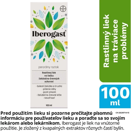 Иберогаст Bayer Iberogast раствор оральный, 100 мл: цены и характеристики