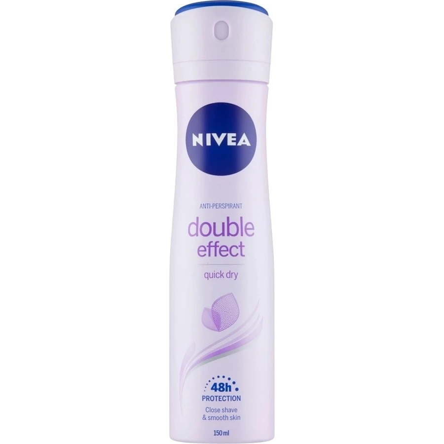 NIVEA Антиперспірант Подвійний ефект 1×150 мл, антиперспірант: ціни та характеристики