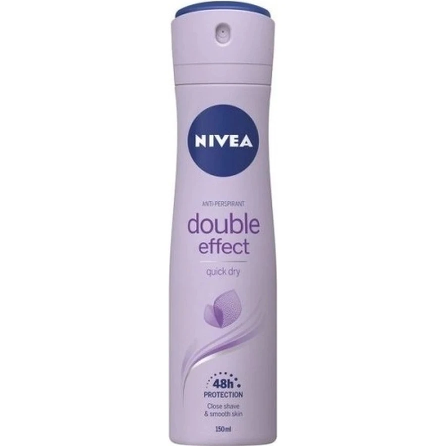 NIVEA Антиперспірант Подвійний ефект 1×150 мл, антиперспірант: ціни та характеристики