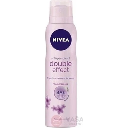 NIVEA Антиперспірант Подвійний ефект 1×150 мл, антиперспірант: ціни та характеристики