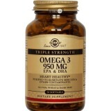 Омега-3 Потрійна Solgar ЕПК, ДГК 950 мг капсули, №50
