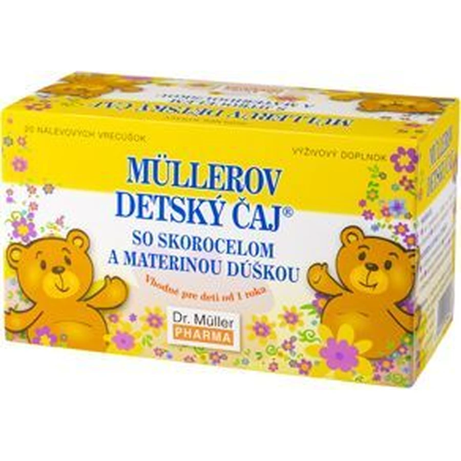 Dr.Muller Дитячий фіточай 20 х 1,5 г: ціни та характеристики