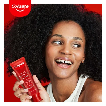 Colgate Max White Ultra Active Foam, отбеливающая зубная паста 50 мл: цены и характеристики