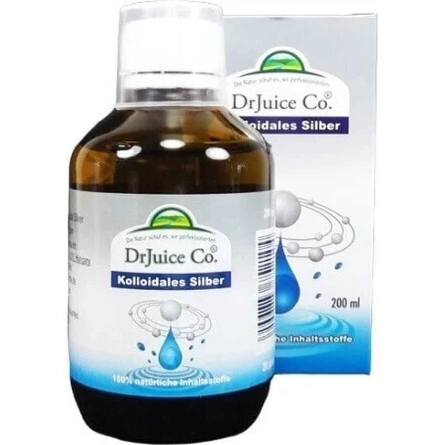 DrJuice Серебряный коллоид 1×200 мл, коллоидное серебро: цены и характеристики