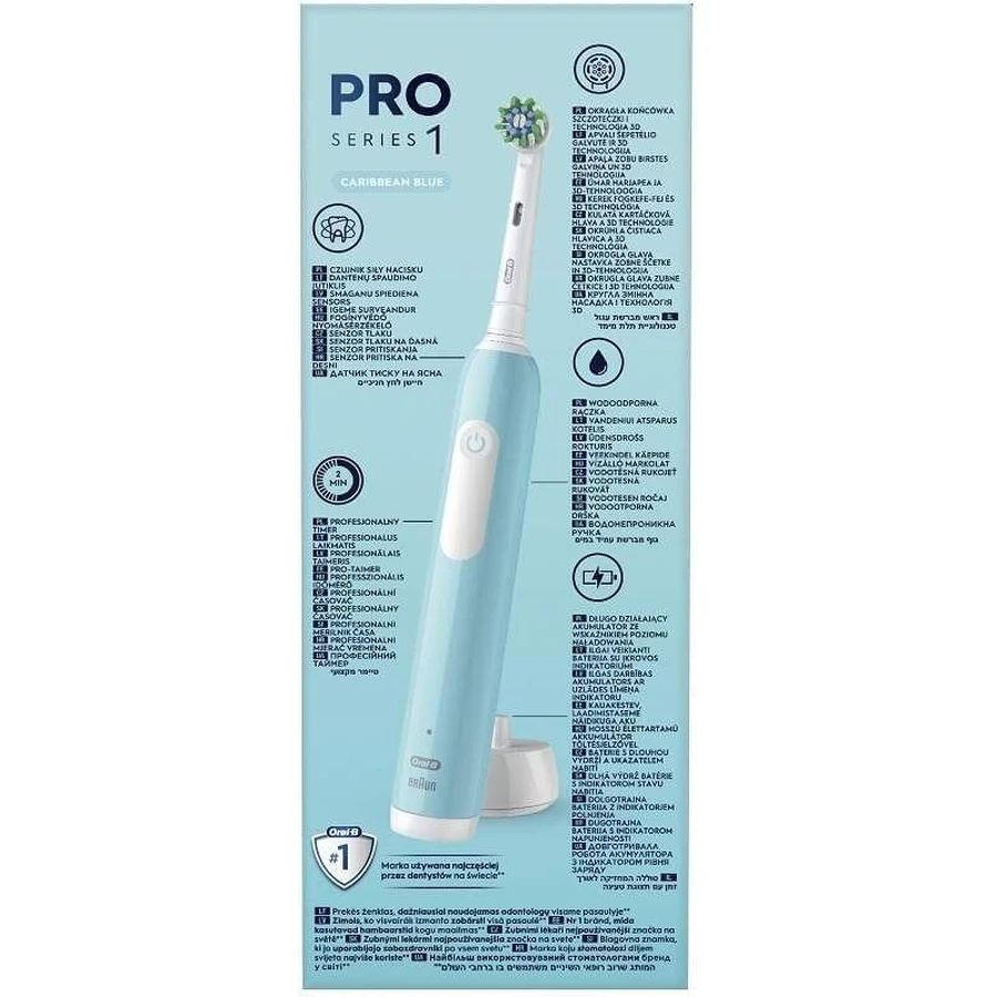 Электрическая зубная щетка Oral-B Pro Series 1 черная: цены и характеристики