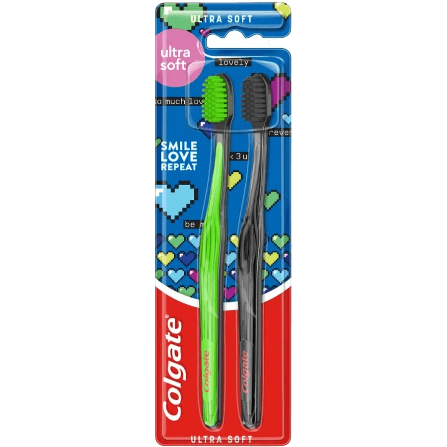 Зубна щітка Colgate Ultra Soft 2 шт: ціни та характеристики