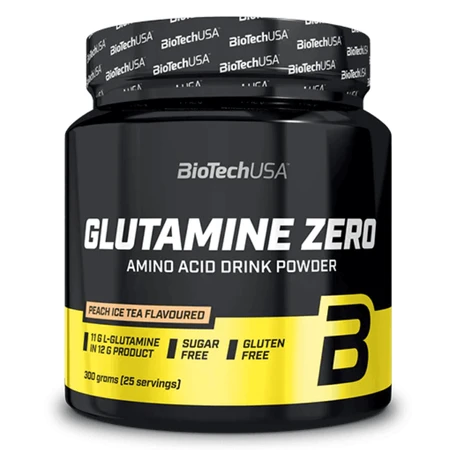 Glutamine Zero Peach Ice Tea, 300 г, BioTech USA: цены и характеристики