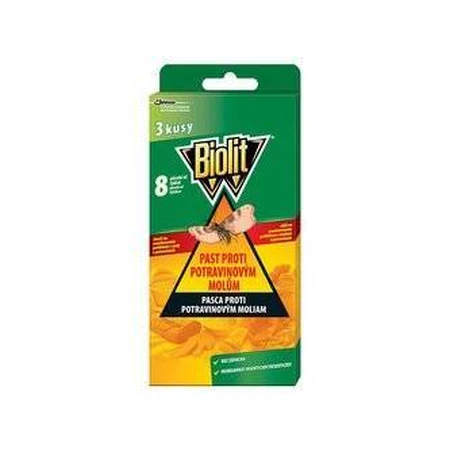 Пастка для харчової молі Biolit 1×3 шт, пастка для молі: ціни та характеристики