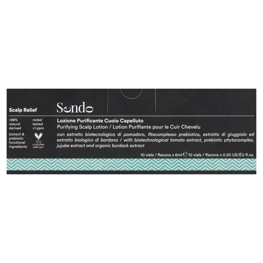 Sendo Scalp relief, интенсивное средство против перхоти в ампулах, 10 x 6 мл: цены и характеристики