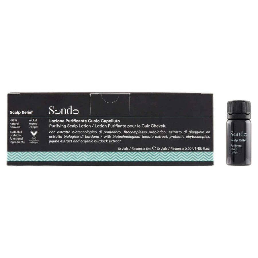 Sendo Scalp relief, интенсивное средство против перхоти в ампулах, 10 x 6 мл: цены и характеристики