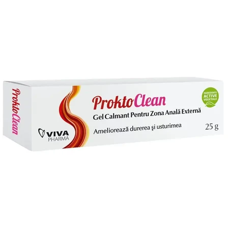 Противогеморроидальный гель ProktoClean, 25 г, Viva Pharma: цены и характеристики
