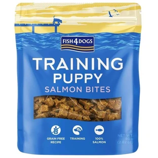 Ласощі Fish4Dogs Training Treats з лососем  для дресирування цуценят, 80 г
