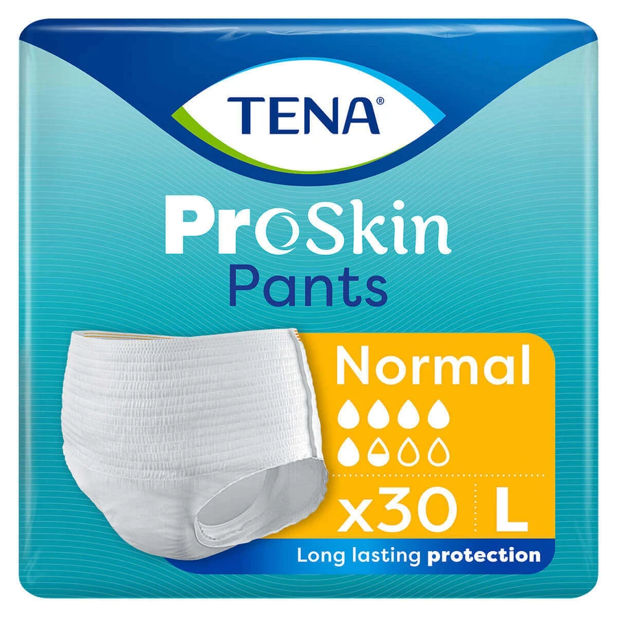 Tena Pants ProSkin, трусики-хоники, размер L, 100-135 см, Normal, 30 шт.: цены и характеристики