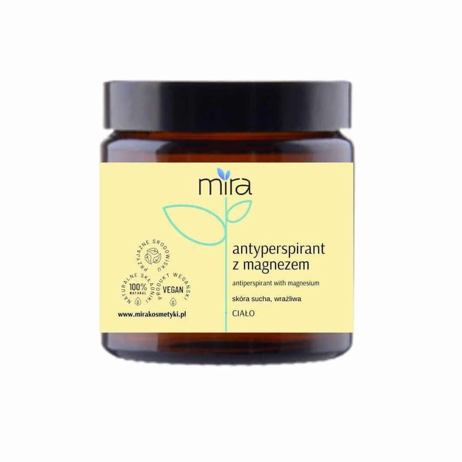 Mira Natural антиперспірант у кремі з магнієм, 50 г: ціни та характеристики