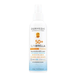 Dermedic Sunbrella Baby, защитный спрей для детей старше 6 месяцев, SPF 50+, 150 мл
