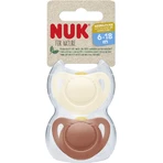 Nuk for NATURE латексна соска 6-18м. КОРОБКА червона 2 шт: ціни та характеристики