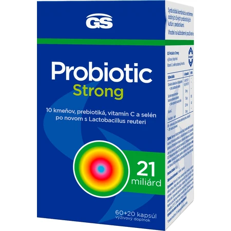 Пробіотик GS GS Probiotic Strong 80 капсул: ціни та характеристики