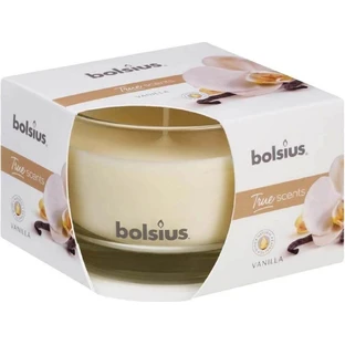 Bolsius Aromatic 2.0 Glass 80x50mm Vanilla, ароматическая свеча 1×1 шт, ароматическая свеча